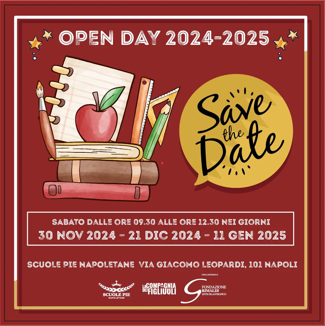 OPEN DAY 2024-2025